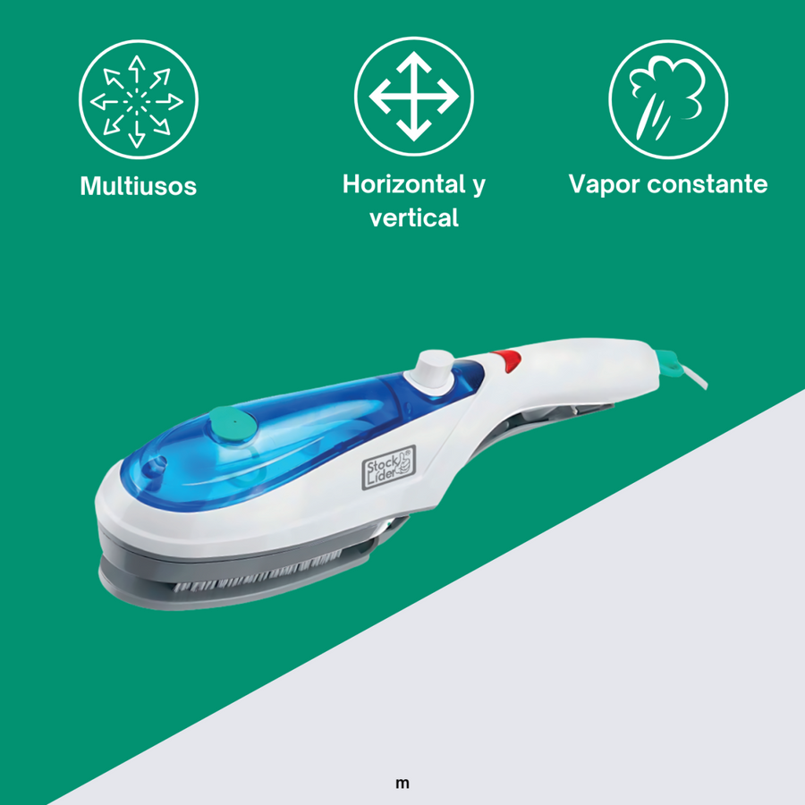 Plancha de vapor portátil 1000W | ViamoMas