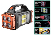 Lámpara solar recargable portátil 4 modos