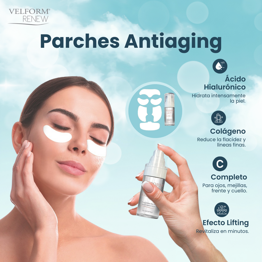 Tratamiento facial antiaging con colágeno