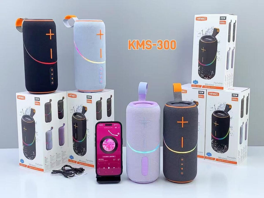 Altavoz Bluetooth KMS-300 TWS Potente