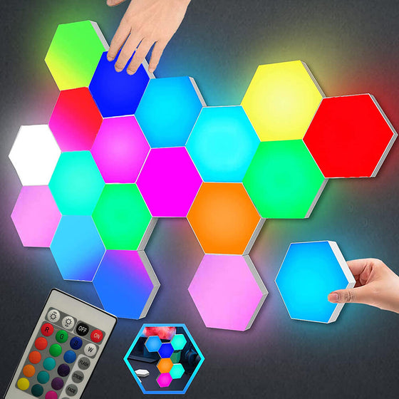 Set 3 luces LED colores con mando