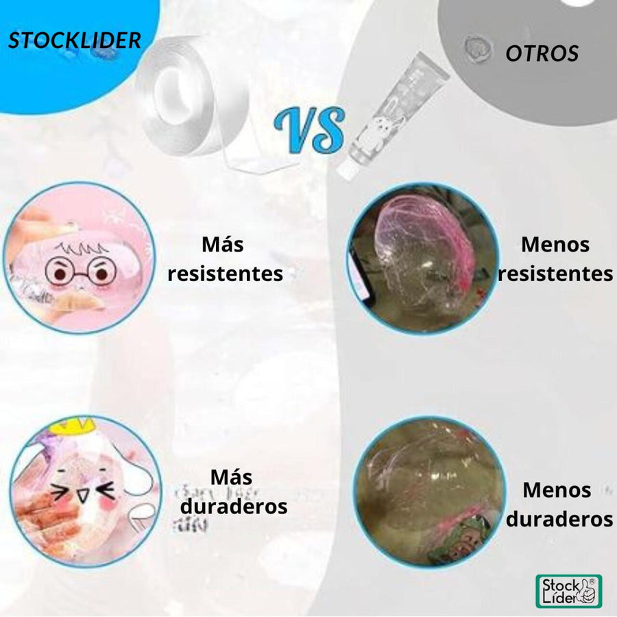 Cinta nanotec reutilizable para hogar