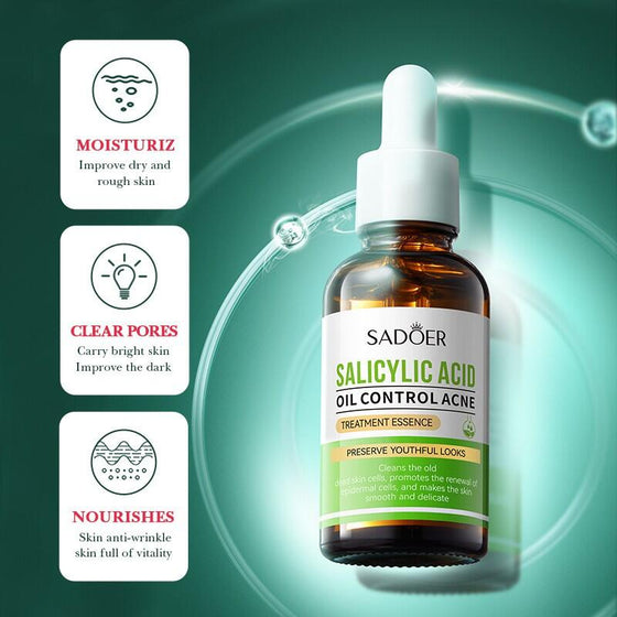 Esencia Ácido Salicílico 30ml para acné