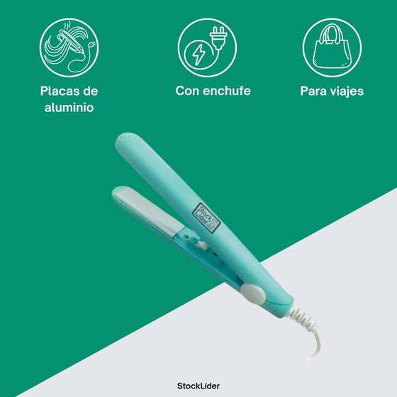 Mini plancha pelo compacta para retoques
