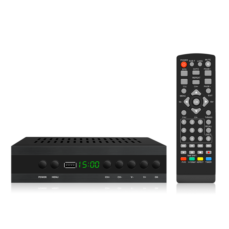 Receptor TDT 1080p con PVR y USB