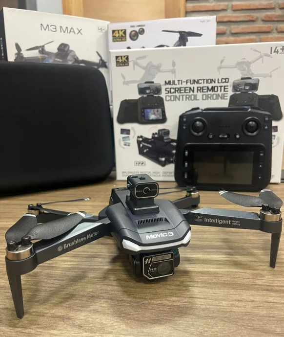 Dron D23 4K con 3 baterías y sensor