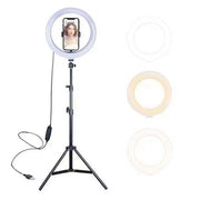 Aro de Luz 26cm con Trípode 2,10m