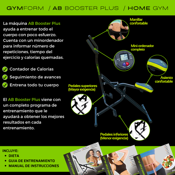 AB Booster Plus plegable para casa
