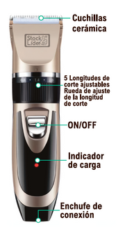 Máquina cortapelo mascotas USB | ViamoMas
