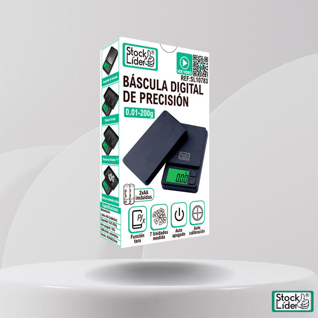 Báscula digital de precisión 0,01 g