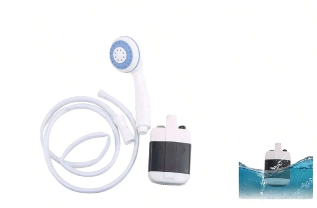 Regadera de ducha portátil recargable