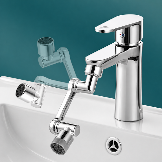 Extensor de Grifo 360° con Modos de Agua
