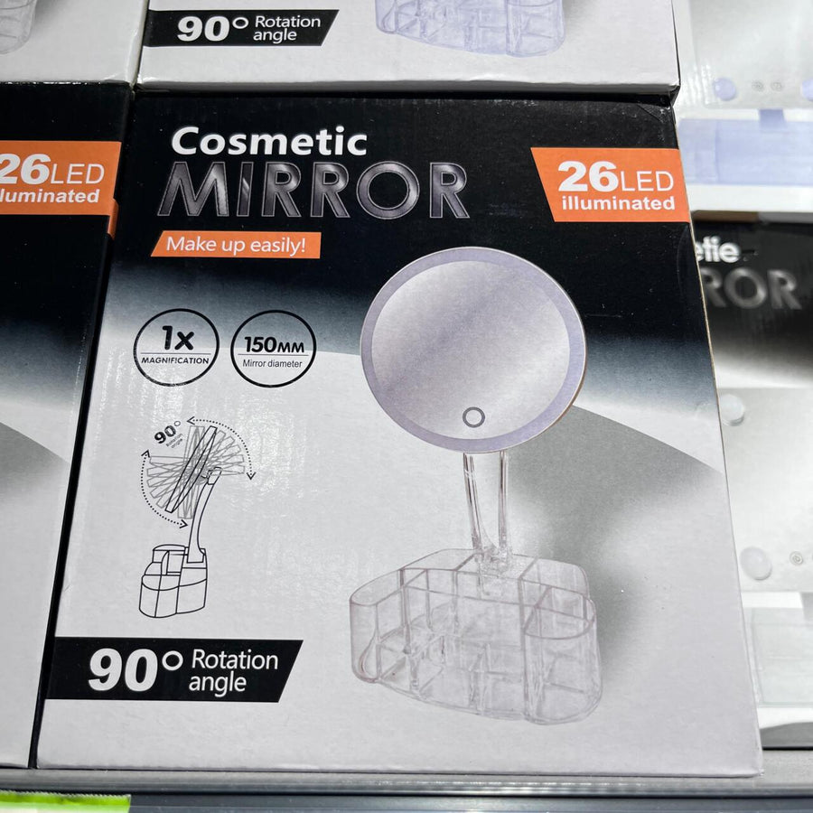Espejo Organizador LED para Maquillaje
