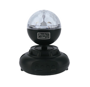 Bola luz RGB con altavoz para fiestas