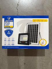 Foco LED con placa solar 200W exterior