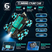 Coche acrobático RC con gestos 360°