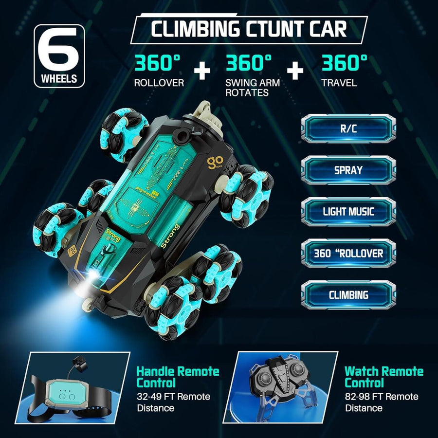 Coche acrobático RC con gestos 360°