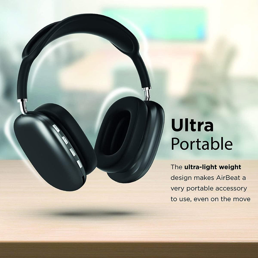 Auriculares Bluetooth Negro con Micrófono