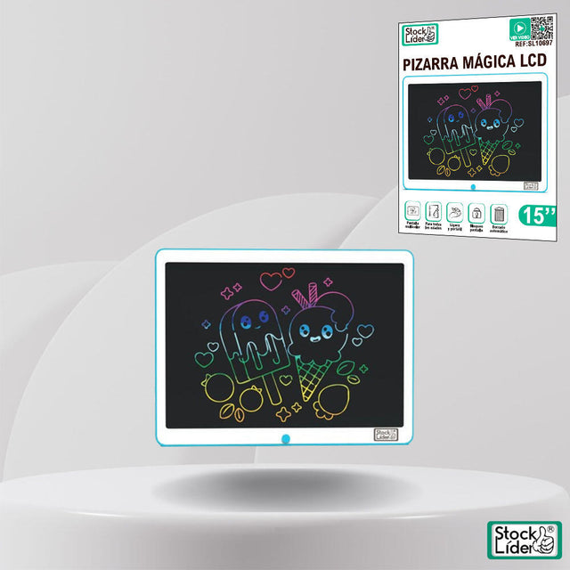 Pizarra mágica LCD 15 pulgadas | ViamoMas