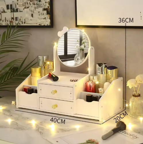 Organizador de Cosméticos con Cajón | ViamoMas