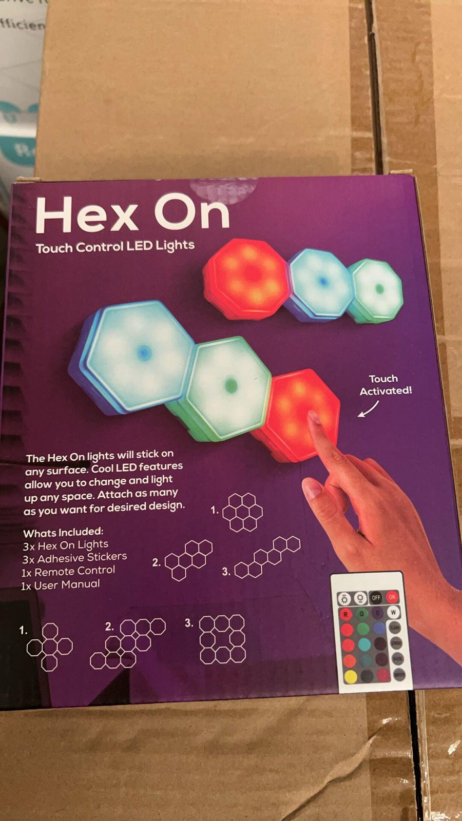 Luces Decorativas Hexagonales LED | ViamoMas