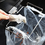 Soporte bolsa basura colgante acero inoxidable