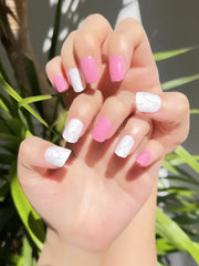 Uñas postizas elegantes y fáciles de poner