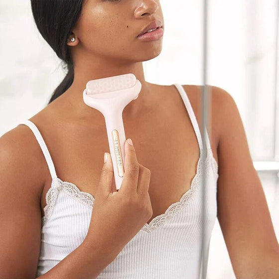 Rodillo frío facial y corporal calmante