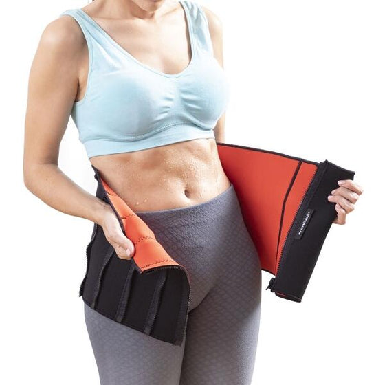 Faja negra deportiva sauna | ViamoMas