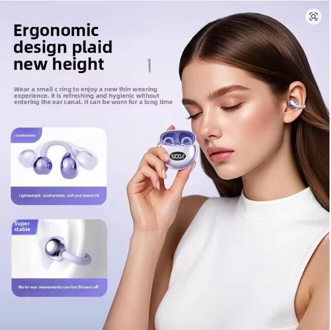 Auriculares TWS de Clip Bluetooth 5.4