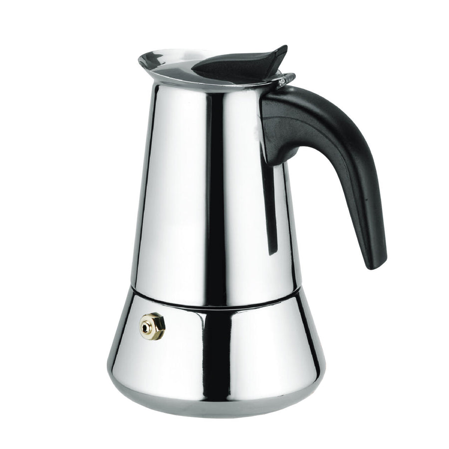 Cafetera italiana inducción 6 tazas inox