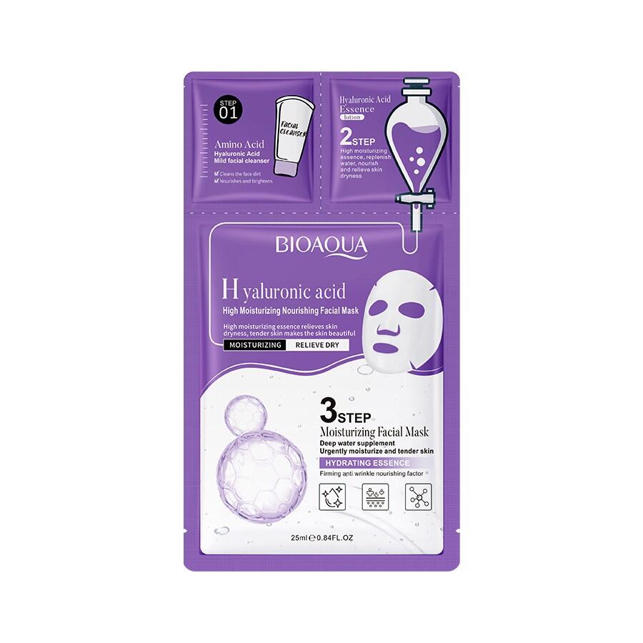 Mascarilla 3 Pasos Ácido Hialurónico