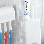 Dispensador de pasta dental con soporte