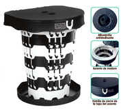 Silla plegable multifunción portátil