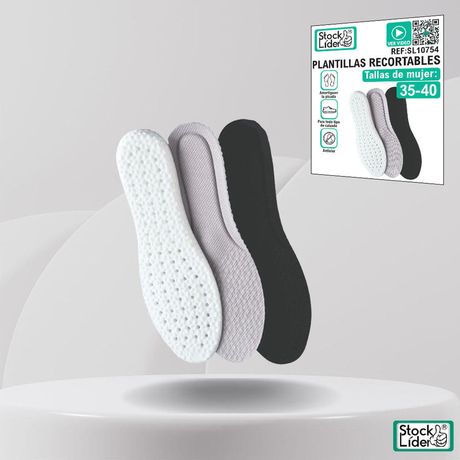 Plantillas recortables mujer cómodas
