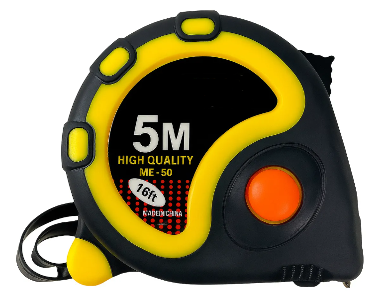 Cinta métrica 5m con imán y bloqueo