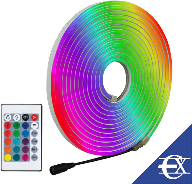 Tira Neon LED RGB 5M con Mando