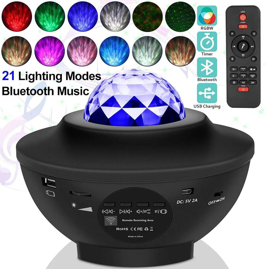 Proyector de galaxia LED para dormitorio