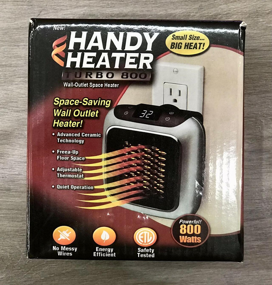 Calefactor Portátil 800W para enchufe