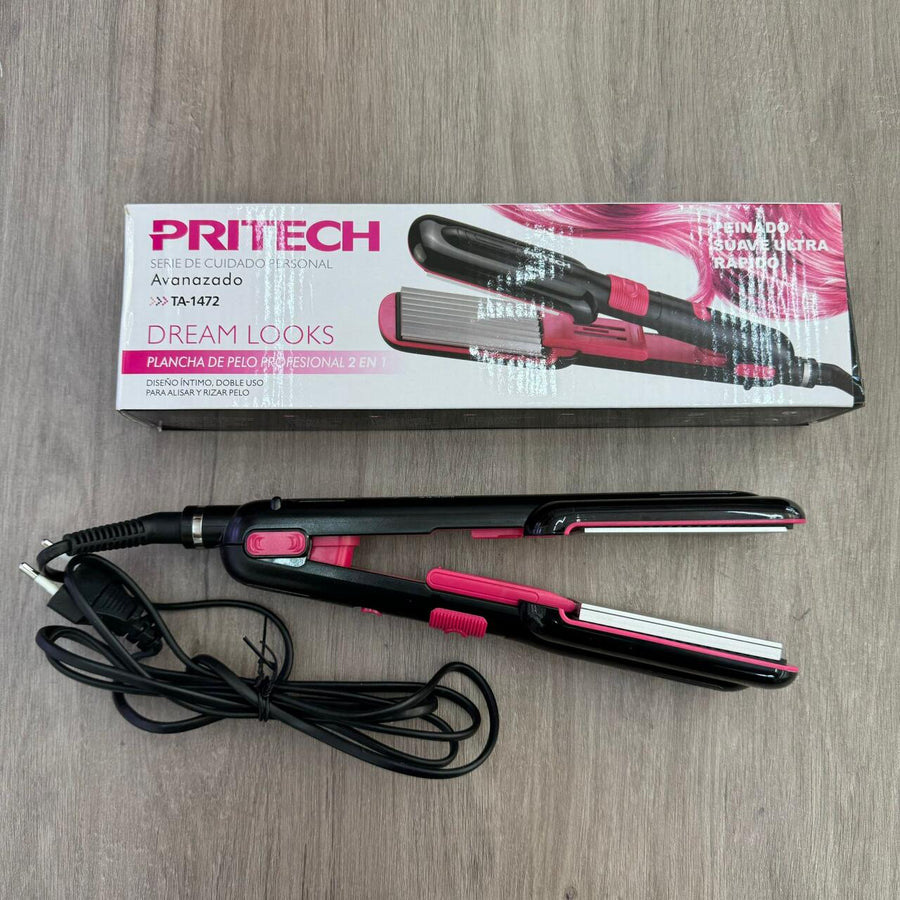 Plancha Pritech Dream para alisar y peinar