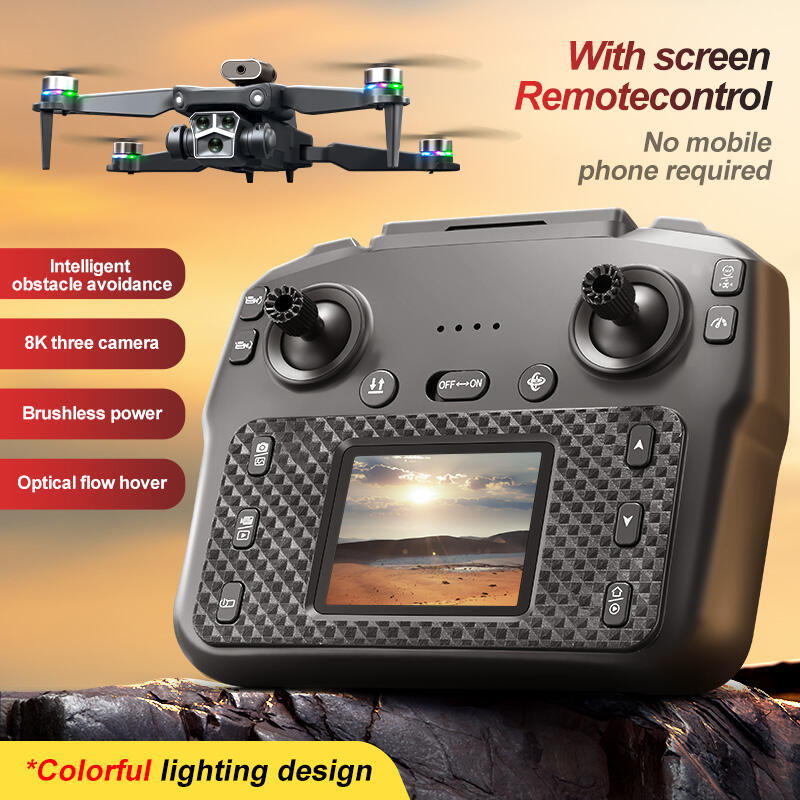 Drone Y3 Ultra con pantalla y control