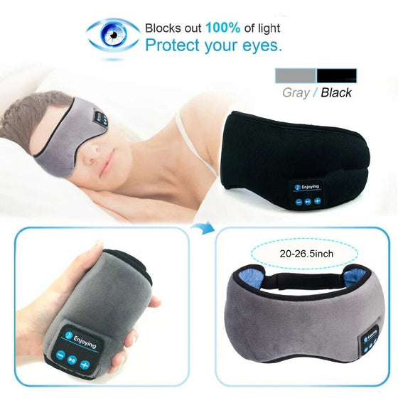 Antifaz Bluetooth para Dormir Cómodo