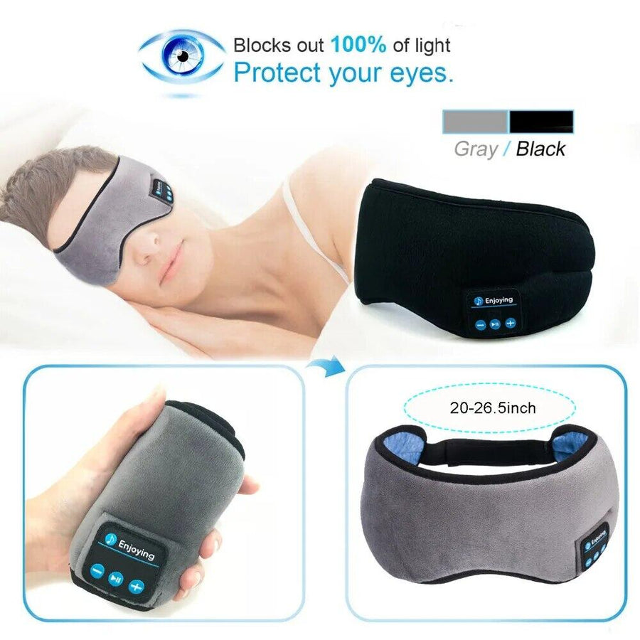 Antifaz Bluetooth para Dormir Cómodo
