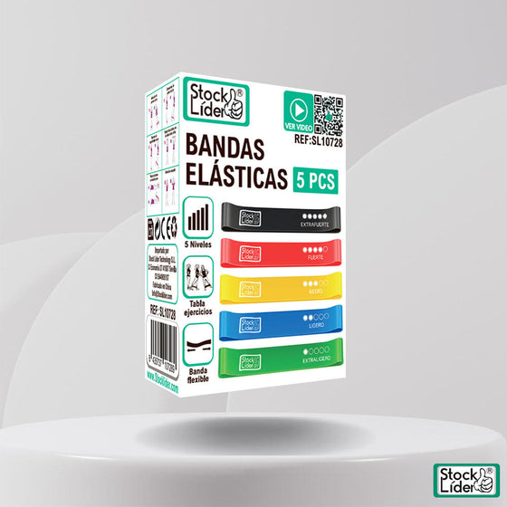Bandas elásticas 5 niveles | ViamoMas