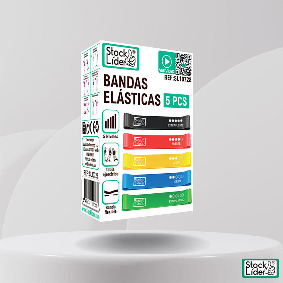 Bandas elásticas 5 niveles | ViamoMas