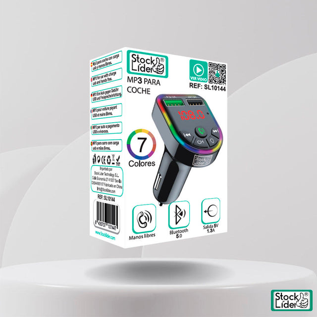 MP3 coche F5 Bluetooth y manos libres