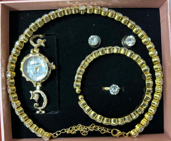 Conjunto de joyas dorado aleatorio | ViamoMas