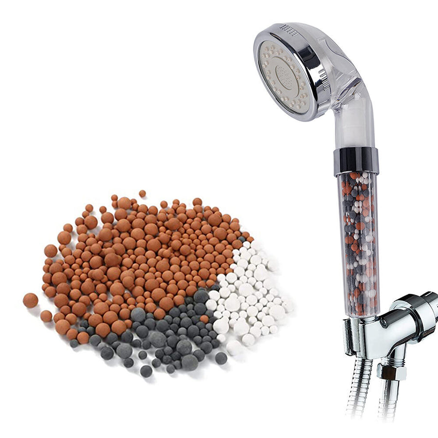 Ducha ecológica con filtros minerales