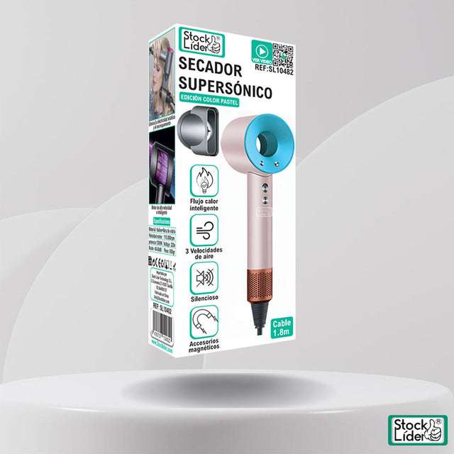 Secador supersónico pastel rápido y suave