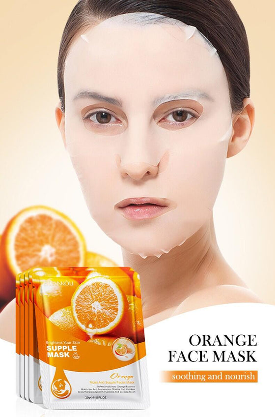 Mascarilla Vitamina C Naranja Glow